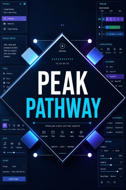 Software interface with 'Peak Pathway' branding on a dark background